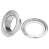 Öljetter 14 mm silver 12 st
