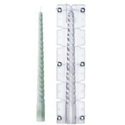 Ljusform för att gjuta snurrade ljus – längd 29 cm