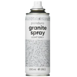 Ljusgrå granitspray 200 ml – ge föremål ett sken av sten