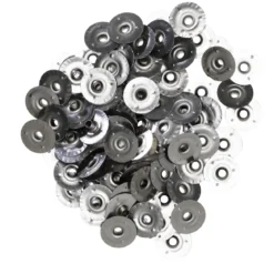 Ljusvekhållare vekhållare av metall, 100 st. Diameter 15 mm