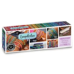 Loopdedoo armbandsverktyg – trä tråden, snurra och se vackra armband växa fram!