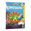 Lär dig teckna dinosaurier – lärorik målarbok med 50 stickers