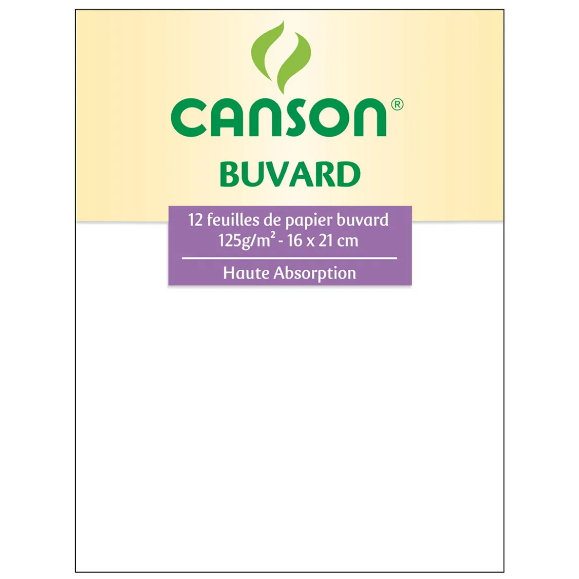 Läskpapper Canson 16x21cm 12st