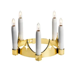 Luciakrona 45-53 cm guld