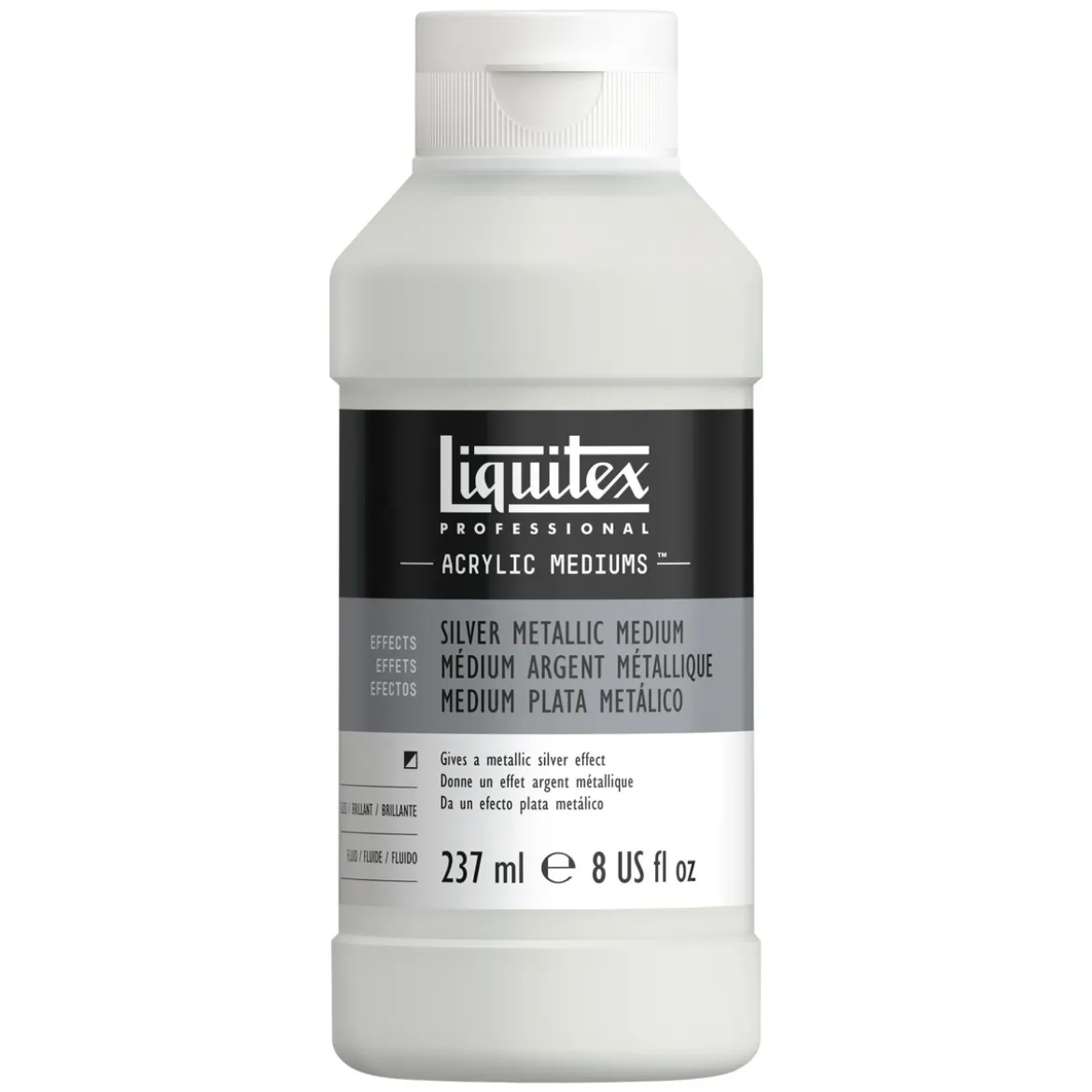 LX Met. silver medium 237ml