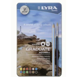 Lyra Graduate Akvarell 12p