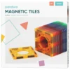 Magnetic Tiles Expansion, 16 fyrkantiga magnetiska brickor med åttakantiga hål