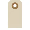 Manila tags 3x6 cm 20 st creme