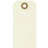 Manila tags 5x10cm 20 st creme