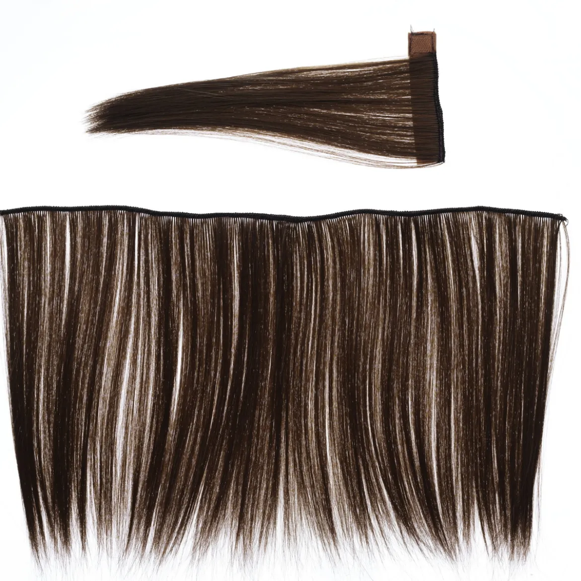 Man svans kit käpphäst brun – 44×25 cm lång man & lugg-remsa + svans