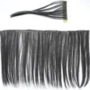 Man svans kit käpphäst grå – 44×25 cm lång man & lugg-remsa + svans