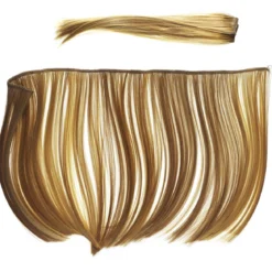 Man svans kit käpphäst rödbrun – 44×25 cm lång man & lugg-remsa + svans