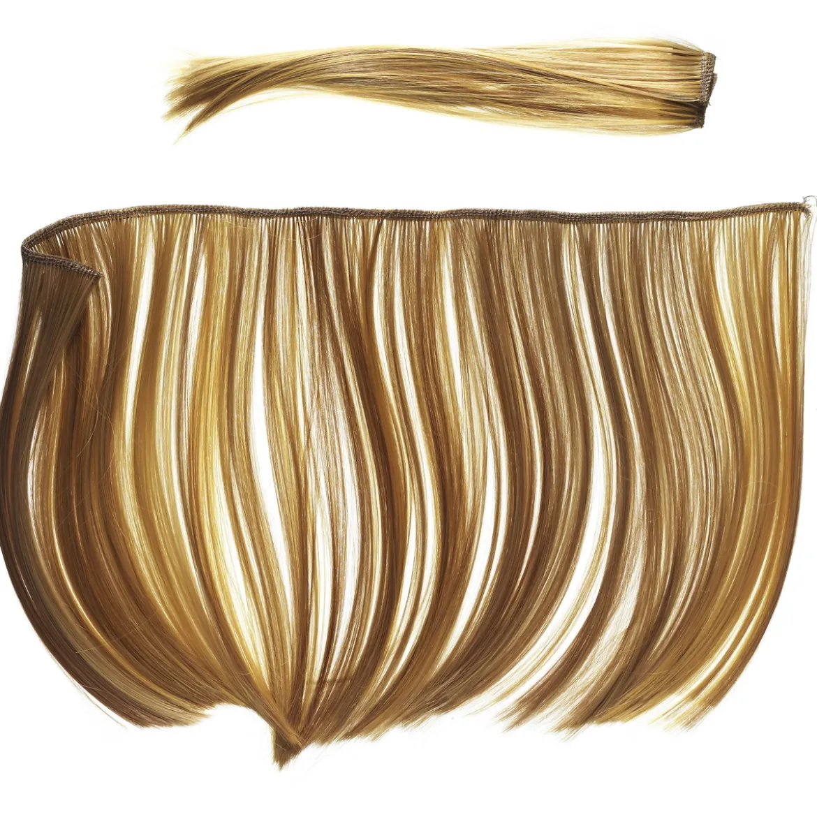 Man svans kit käpphäst rödbrun – 44×25 cm lång man & lugg-remsa + svans