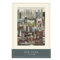 Martin Schwartz pussel New York stadsmotiv. 1000 bitar, 50×70 cm