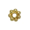Mellandel blomma guld 100 st.