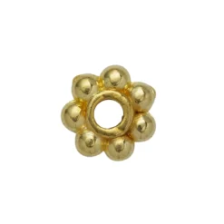 Mellandel blomma guld 100 st.