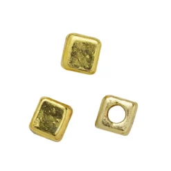 Mellandel kub guld 100 st.