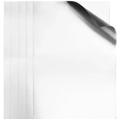 Metallpapper silver A4 (210×297 mm), 5 tjocka ark à 280 g/m²