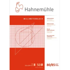 Millimeterblock A4 50 blad