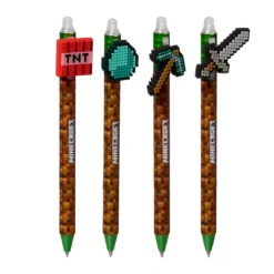 Minecraft bläckpenna med suddbart bläck, pris per styck, säljs assorterat online