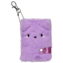 Mini-anteckningsbok Hamster, söt & fluffig med karbinhake, 65 ark, 7,5×10 cm