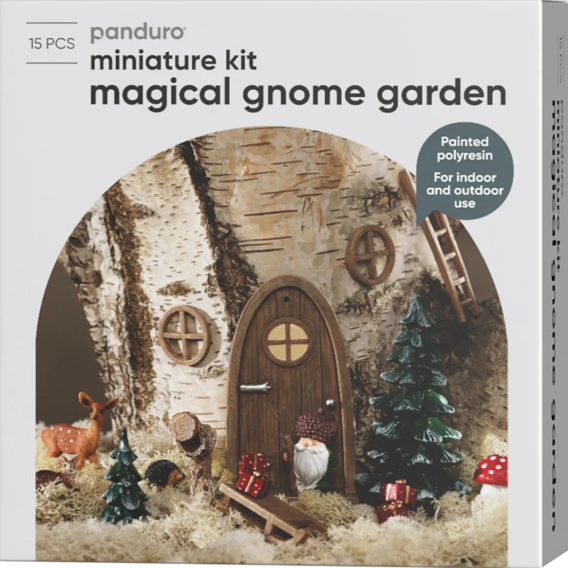 Miniatyrkit Magical Gnome Garden – skapa julens vackraste nissedörr