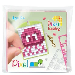 Mini-kit pixelhobby manet – med nyckelring 30×40 mm & 3×144 pixlar