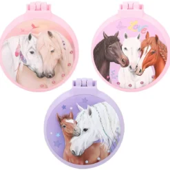 Miss Melody Hårborste med spegel – Ø7 cm, finns i 3 varianter. Pris per styck, säljs assorterat online