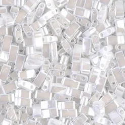 MIYUKI Half Tila vit pearl 5g – HTL0420 White Pearl Ceylon