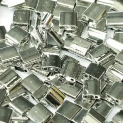 MIYUKI Tila alum.pläterad 10g – 55006TL Aluminum Silver