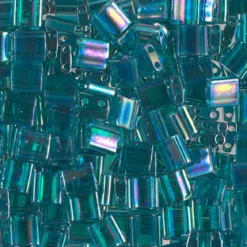 MIYUKI Tila transp turkos 10g – TL2458 Transparent Teal AB