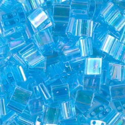 MIYUKI Tila turkos lyster 10g – TL0260 Transparent Aquamarine AB