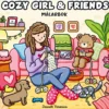 Målarbok Cozy Girl & Friends, färglägg 40 mysiga & vardagliga motiv, 25×25 cm