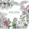 Målarbok - Garden Coloring