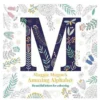 Målarbok Maggie Magoo Amazing Alphabet, 25×25 cm, 80 sidor