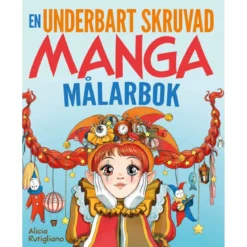 Målarbok Underbart skruvade mangamålarboken – Alice i underlandet + manga!