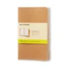 ML Cahier Pocket plain brun 3p