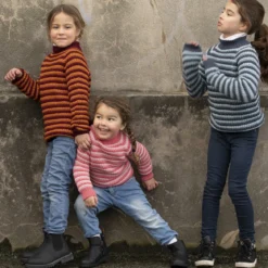 Mönsterbok 2116 Eco Highland wool – 4 klassiska mönster för tröjor till barn