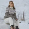 Mönsterbok 2020 Eco Highland wool – 3 mönster för tröjor till barn, dam och herr – uppfinnartröjan / oppfinner-genseren från Viking