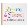 Mönsterbok Letters & Symbols – broderi för bokstäver och symboler