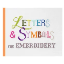 Mönsterbok Letters & Symbols – broderi för bokstäver och symboler