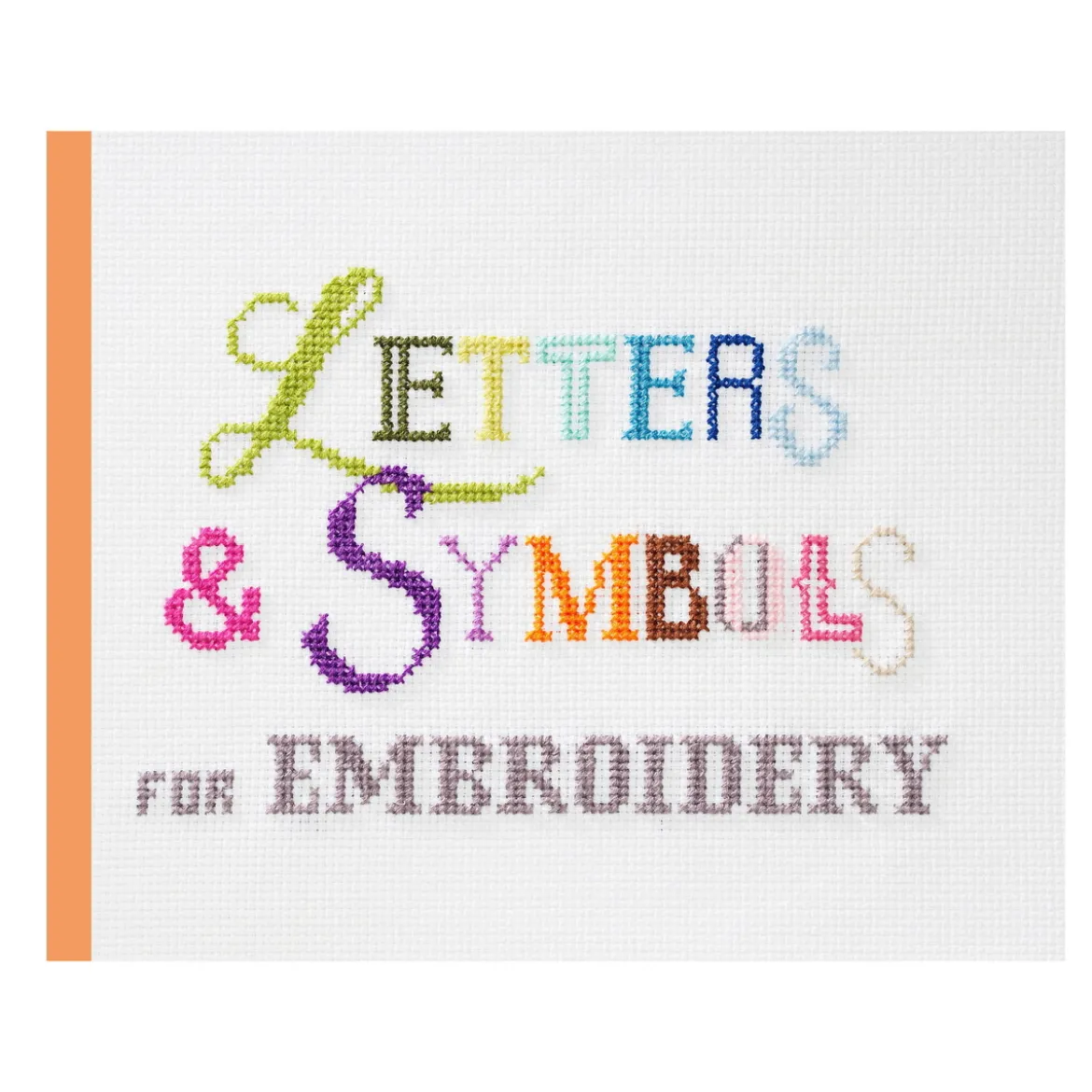Mönsterbok Letters & Symbols – broderi för bokstäver och symboler