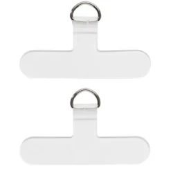Mobilögla, transparent remhållare för skal till mobiltelefoner, 2-pack