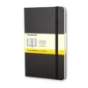 Moleskine Classic Notebook Large (13×21 cm), grön hård pärm – 240 olinjerade sidor