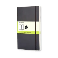 Moleskine Soft L Plain svart