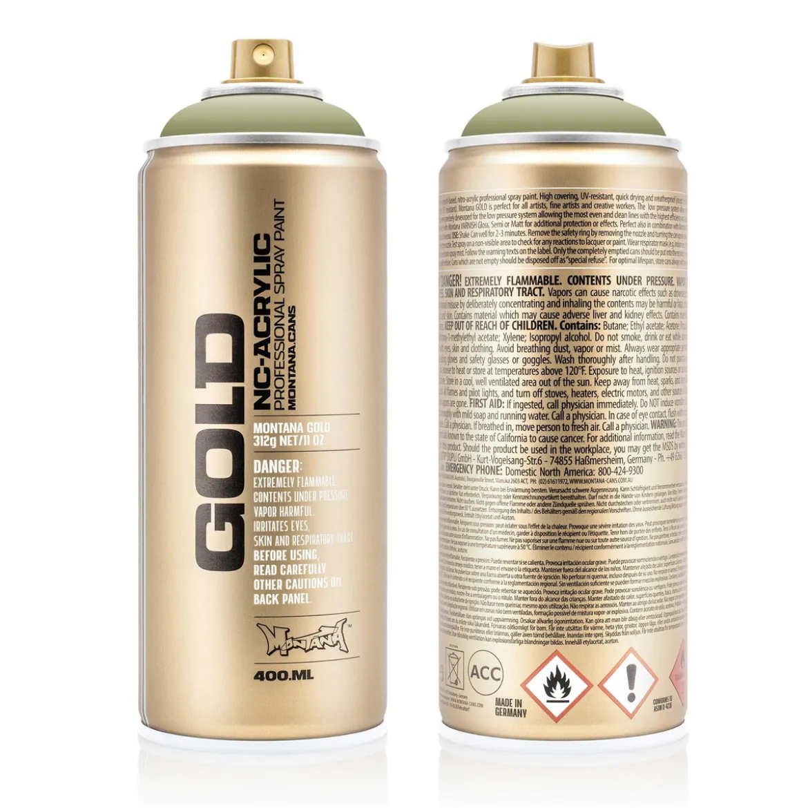 Montana Gold sprayfärg 400 ml - CL 6400 Manila Light