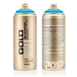 Montana Gold sprayfärg 400 ml - 2000 100% Cyan