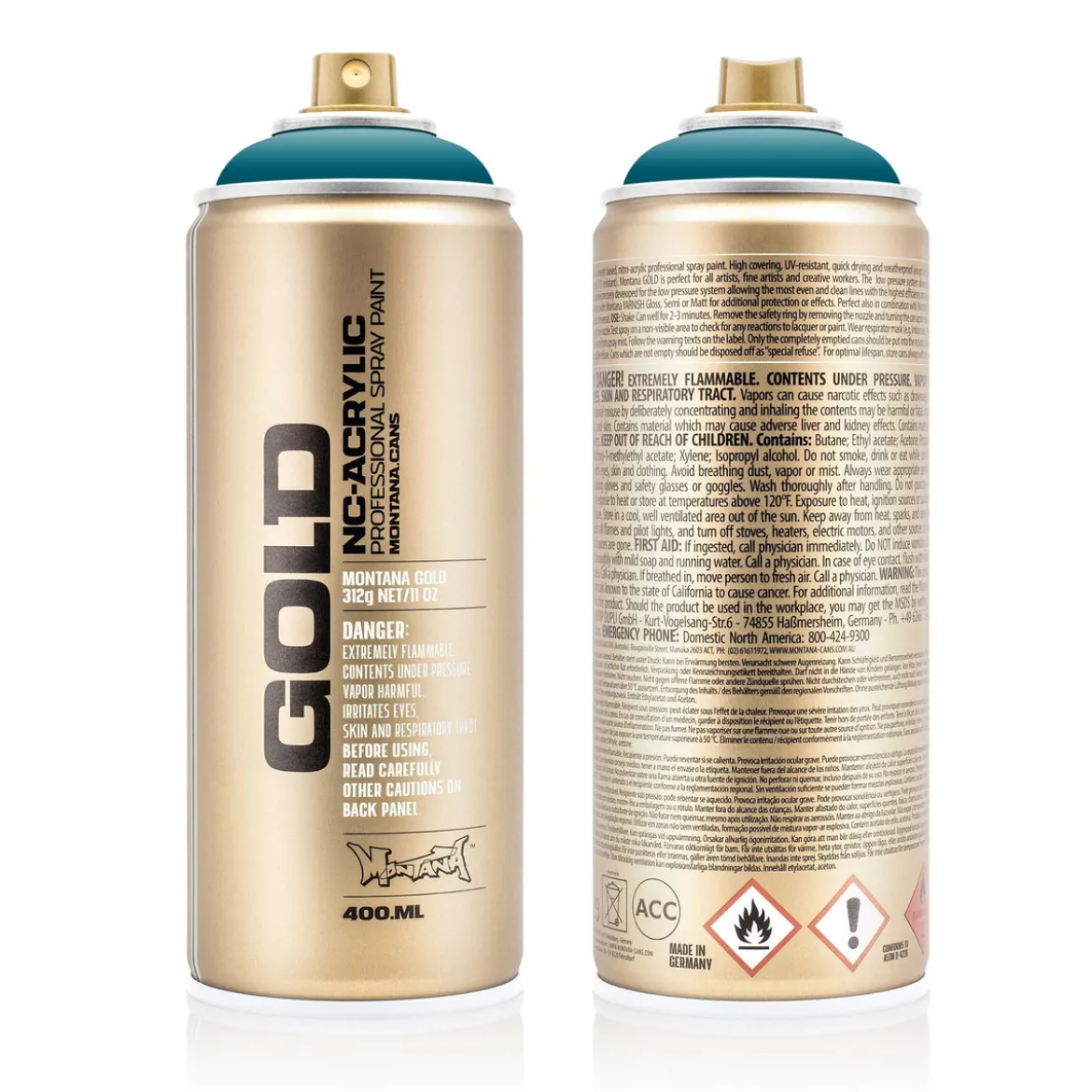 Montana Gold sprayfärg 400 ml - G6270 Reef