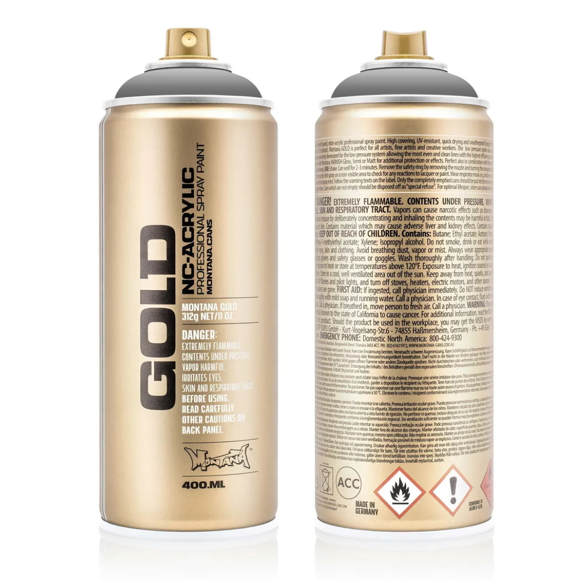 Montana Gold sprayfärg 400 ml - G7050 Roof