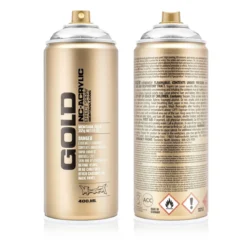 Montana Gold sprayfärg 400 ml - M1000 Silverchrome